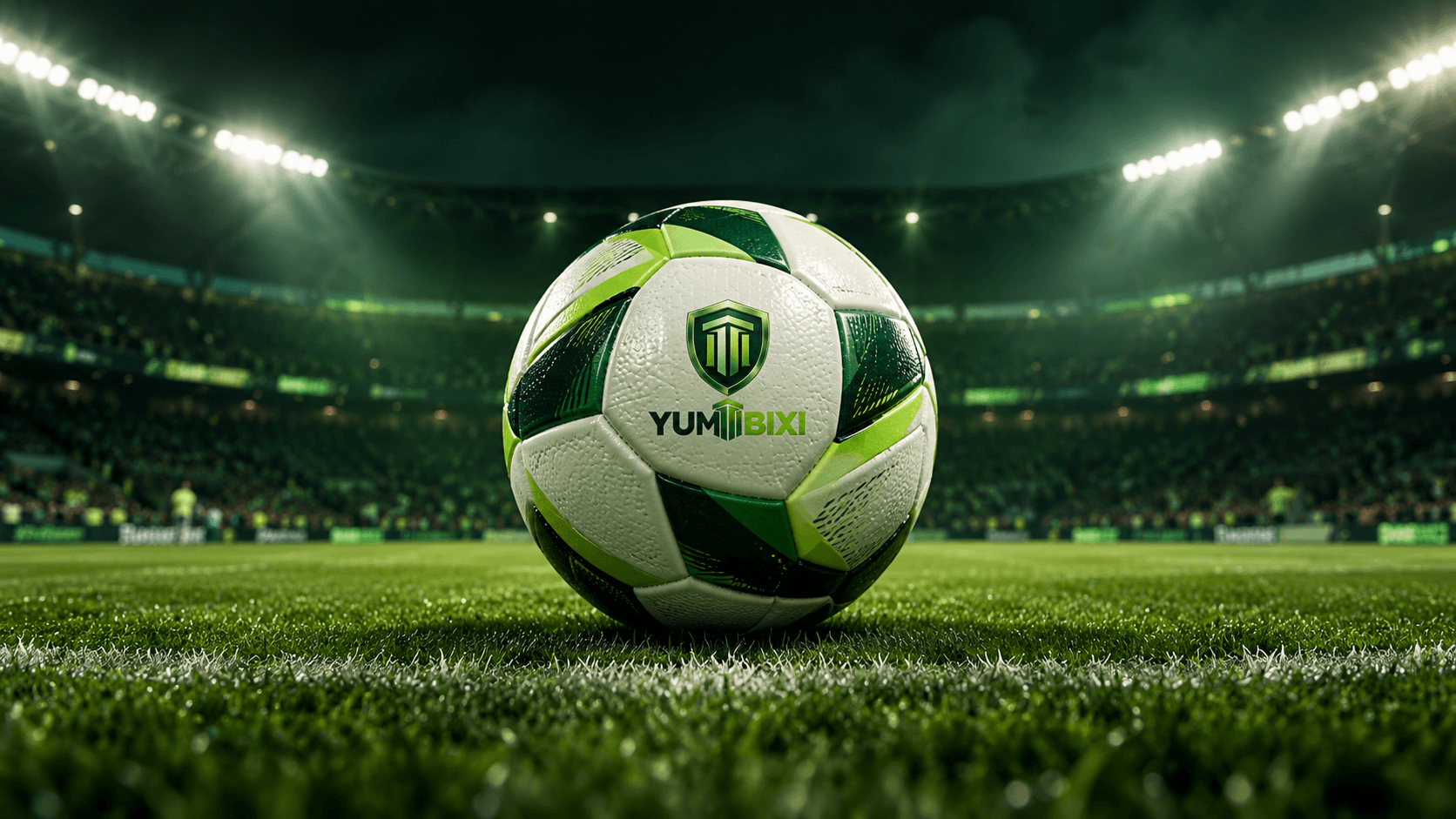 YumbiXI Stadium Pitch and Match Ball